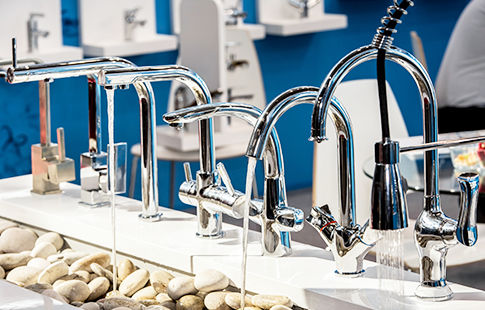 Photo of several taps